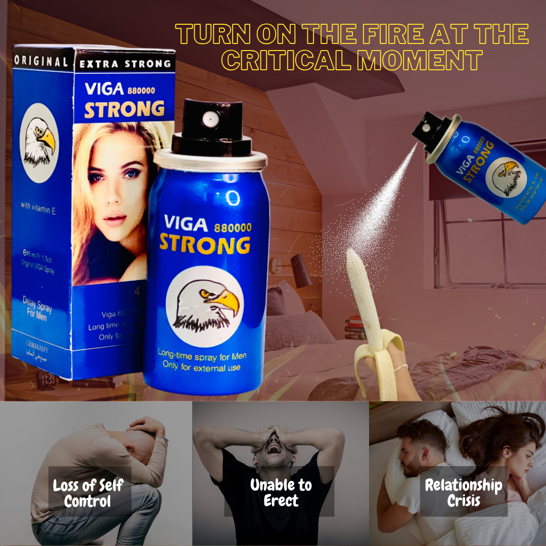 Thailand - Elite - Viga Strong 880000 –  Delay Spray for Men with Luxury Fragrance