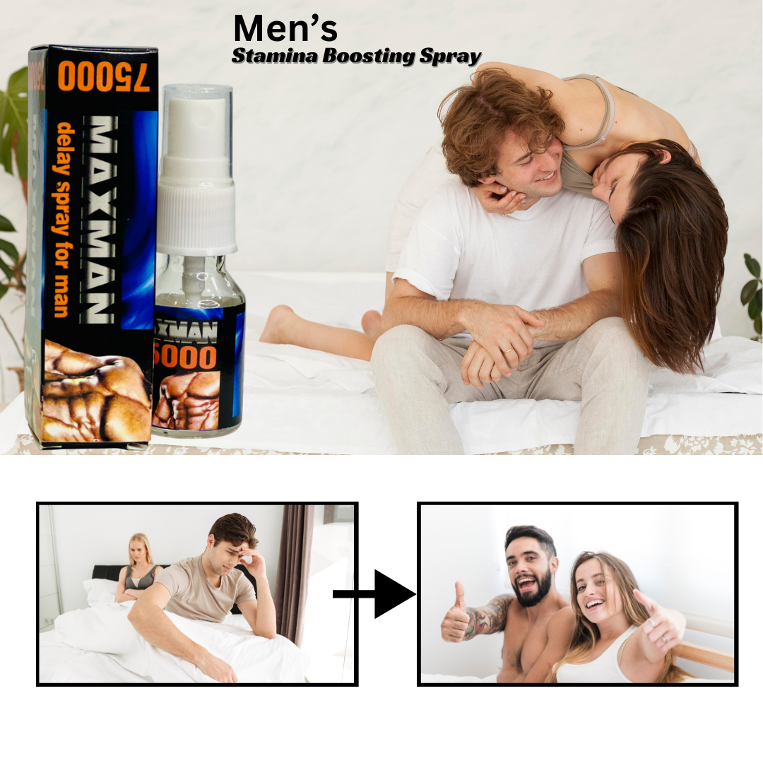 Maxman 75000 - Reasonably priced -  Prolong 60 Minutes Products Penis Enlargement Spray