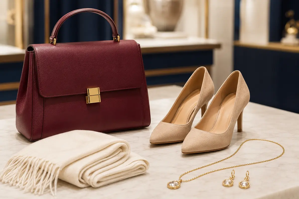 Fashion, handbags, footwear and jewelry from local boutique vendors